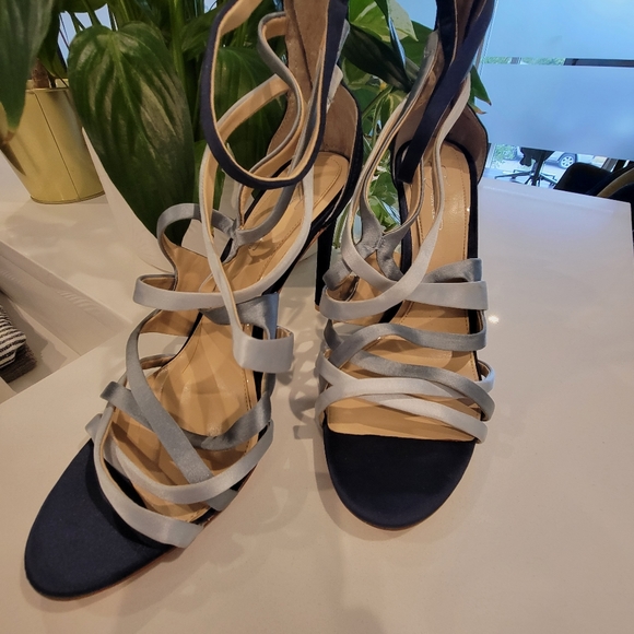 COPY - Imagine by Vince Camuto Silk ribbon  STILETTO sz. 38.5 - Picture 3 of 6